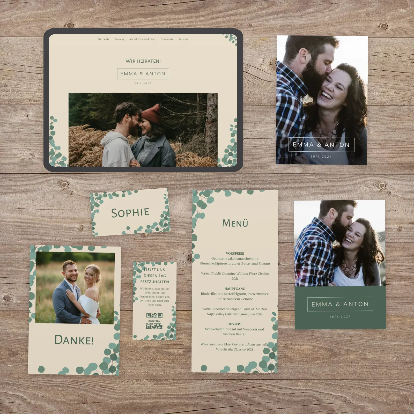 Kollektion Grove zur Hochzeit