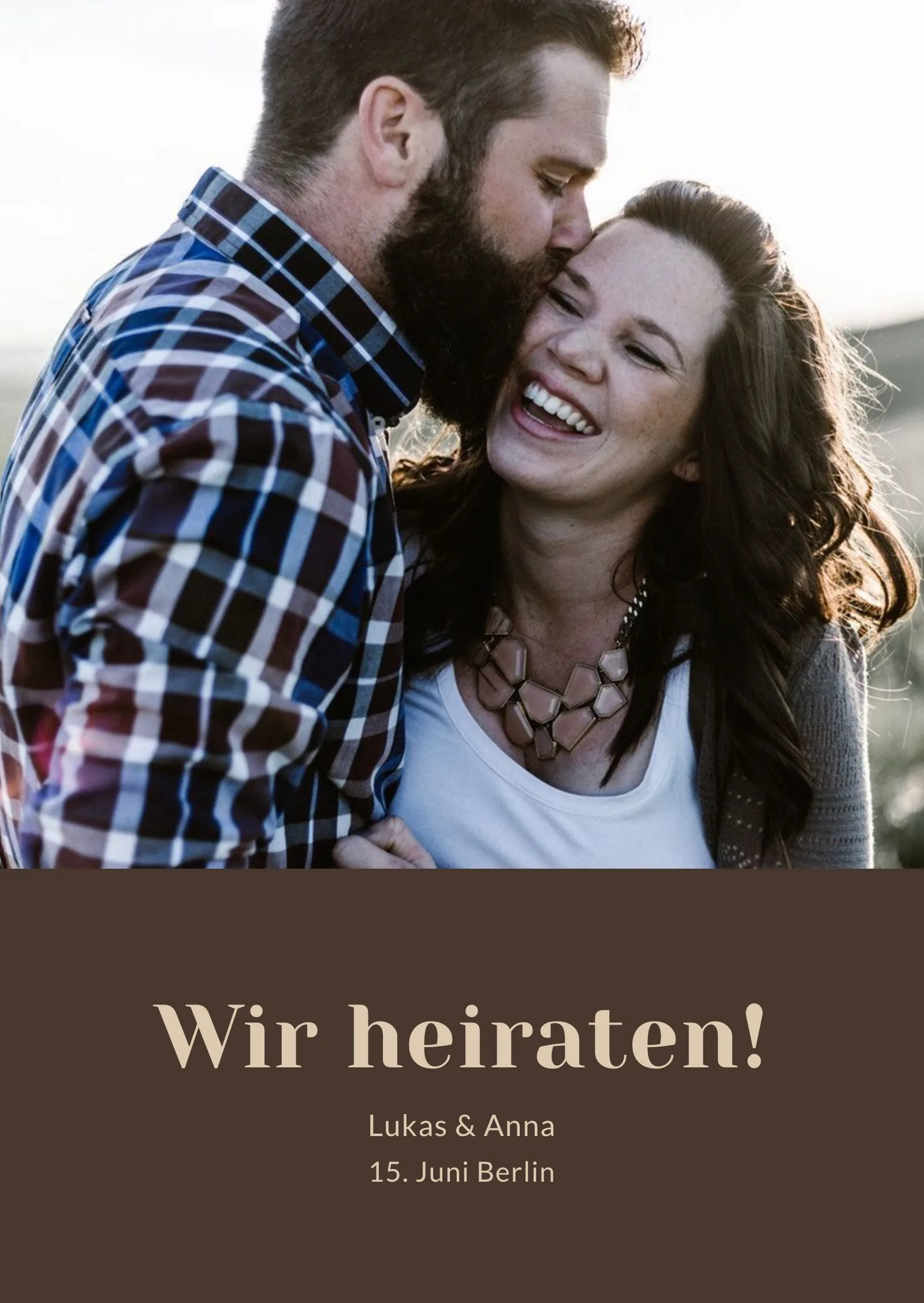 Hochzeitseinladung - Hazel